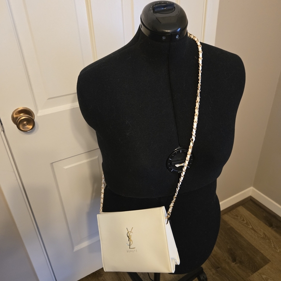 Reworked Crossbody – Created From Authentic YSL Makeup Pouch - Picture 4 of 7
